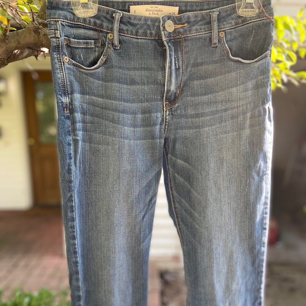 Abercrombie bootcut jeans size 8